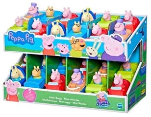 Hasbro Peppa Pig ar transportlīdzekli, 8cm cena un informācija | Rotaļlietas zēniem | 220.lv