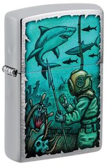 Šķiltavas Zippo 48561 Nautical Design cena un informācija | Šķiltavas un aksesuāri | 220.lv