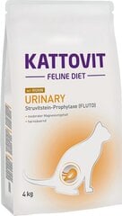 Kattovit Feline Diet Urinary pieaugušiem kaķiem, ar vistu, 4 kg cena un informācija | Sausā barība kaķiem | 220.lv