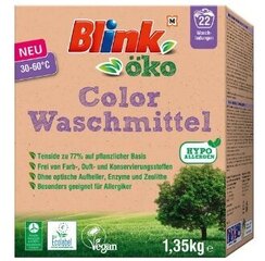 Blink krāsainai veļai pulveris, 1,35 kg cena un informācija | Veļas mazgāšanas līdzekļi | 220.lv