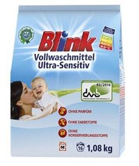 Blink veļas pulveris, 1,08 kg cena un informācija | Veļas mazgāšanas līdzekļi | 220.lv