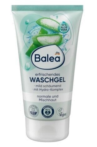 Ādas mīkstinājošs mazgāšanas gēls Balea Refreshing Cleansing Gel, 150ml cena un informācija | Dušas želejas, eļļas | 220.lv