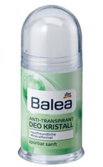 Antiperspirants Balea Deo Crystal Anti-Perspirant, 100 g cena un informācija | Dezodoranti | 220.lv