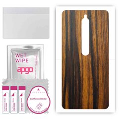 apgo uzlīmju plēves folijas vinils aizmugurei saderīgs ar Xiaomi Redmi 8, Wrap, izturīgs pret skrāpējumiem, viegli uzstādāms - Tigerwood cena un informācija | Ekrāna aizsargstikli | 220.lv