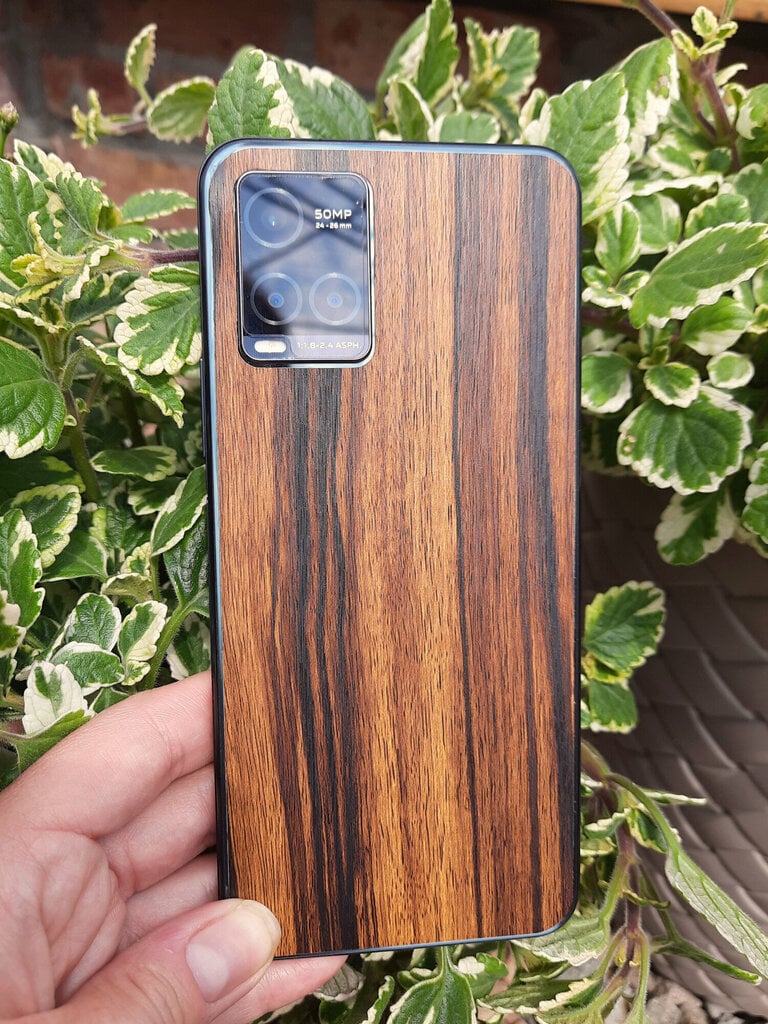 apgo uzlīmju plēves folijas vinils aizmugurei saderīgs ar Apple iPhone 6 Plus, Wrap, izturīgs pret skrāpējumiem, viegli uzstādāms - Tigerwood цена и информация | Ekrāna aizsargstikli | 220.lv