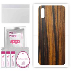 apgo uzlīmju plēves folijas vinils aizmugurei saderīgs ar Xiaomi Redmi 9i, Wrap, izturīgs pret skrāpējumiem, viegli uzstādāms - Tigerwood cena un informācija | Ekrāna aizsargstikli | 220.lv