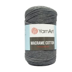 YarnArt Macrame Cotton- 774- серый цена и информация | Принадлежности для вязания | 220.lv