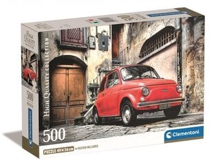 CLEMENTONI puzle 500 Compact Cinquecento 35537 cena un informācija | Puzles, 3D puzles | 220.lv
