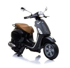 Bērnu akumulatora motorollers Super Toys Vespa Primavera CT-728, melns cena un informācija | Bērnu elektroauto | 220.lv