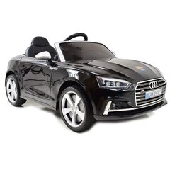 Одноместный детский электромобиль Audi S5, черный цена и информация | Электромобили для детей | 220.lv