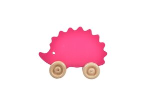 Rotaļlieta ezītis, rozā, 10 cm cena un informācija | Rotaļlietas meitenēm | 220.lv
