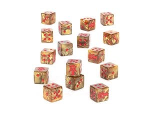 Кубики для настольной игры Adeptus Custodes dice set, 01-16 цена и информация | Настольные игры, головоломки | 220.lv