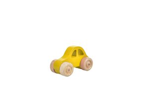 Rotaļu auto Auto, dzeltens, 5 cm cena un informācija | Rotaļlietas meitenēm | 220.lv