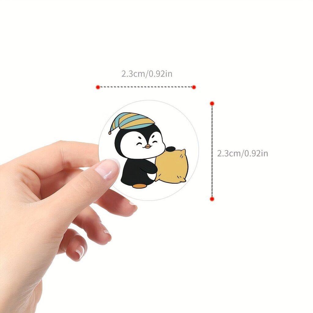 Dekoratīvo uzlīmju komplekts Pingvīns цена и информация | Dekoratīvās uzlīmes | 220.lv
