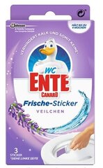 Duck līmējošās tualetes želejas sloksnes, 3 gab. cena un informācija | Tīrīšanas līdzekļi | 220.lv