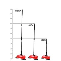 Щетка для пола, вращающаяся на 360 градусов, регулируемая высота. цена и информация | Чистящие средства | 220.lv