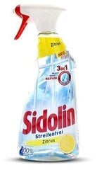 Sidolin stikla tīrītājs, 500ml cena un informācija | Tīrīšanas līdzekļi | 220.lv