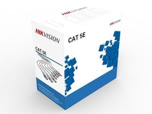 Hikvision Cat.5e, 305 m цена и информация | Кабели и провода | 220.lv