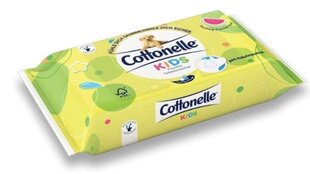 Mitrās salvetes Cottonelle, 42 gab. cena un informācija | Mitrās salvetes, vienreizlietojamie paladziņi | 220.lv