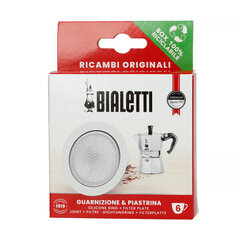 Bialetti - 6 чашек Essential Seal + Sieve Replacement Kit цена и информация | Принадлежности для кофейных автоматов | 220.lv