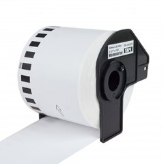 Līmes uzlīmes printeriem Printline Brother DK-44205, 62mmx30.48mm цена и информация | Канцелярия | 220.lv