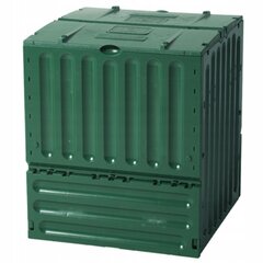 Komposta kaste ECO KING 600 L GREEN цена и информация | Уличные контейнеры, контейнеры для компоста | 220.lv