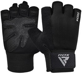 RDX W1H Gym Workout Gloves - Treeningkindad cena un informācija | Sporta cimdi | 220.lv