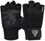 RDX W1H Gym Workout Gloves - Treeningkindad cena un informācija | Sporta cimdi | 220.lv