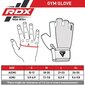 RDX W1H Gym Workout Gloves - Treeningkindad cena un informācija | Sporta cimdi | 220.lv