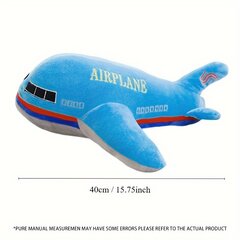 'Simulācijas lidmašīnas modeļa spilvens' cena un informācija | Dekoratīvie spilveni un spilvendrānas | 220.lv