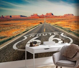 Fototapetes (pusmatētas) - Route 66, 450x280 cena un informācija | Fototapetes | 220.lv