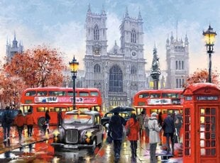 Glezna pēc numuriem "London" 30x40 cena un informācija | Gleznas pēc numuriem | 220.lv