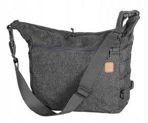 Plecu soma, HELIKON- TEX, Bushcraft Satchel, Pelēks melanžēts, 17 l цена и информация | Рюкзаки и сумки | 220.lv