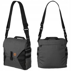 Plecu soma, HELIKON- TEX, BUSHCRAFT HAVERSACK, Shadow Grey / melns, 8 l cena un informācija | Sporta somas un mugursomas | 220.lv