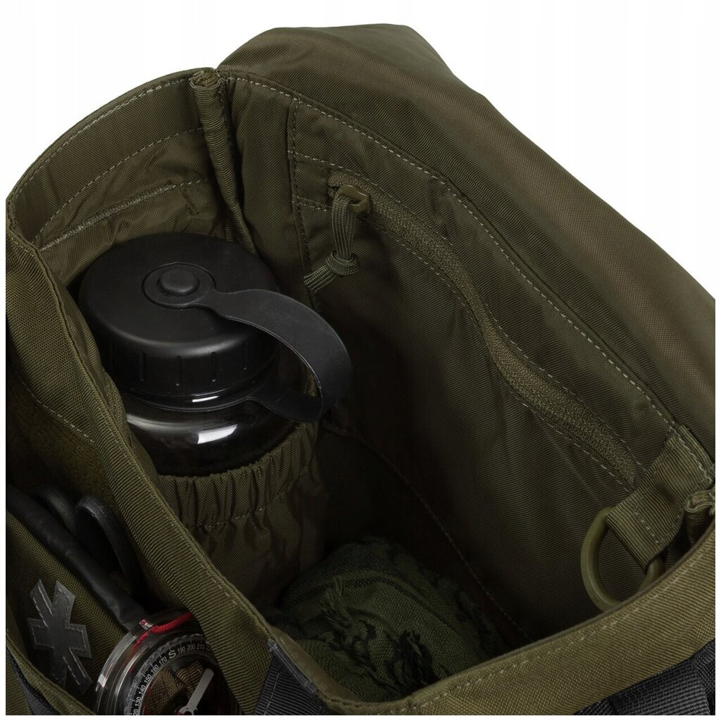 Plecu soma, HELIKON- TEX, BUSHCRAFT HAVERSACK, Olive Green / melns, 8 l cena un informācija | Sporta somas un mugursomas | 220.lv