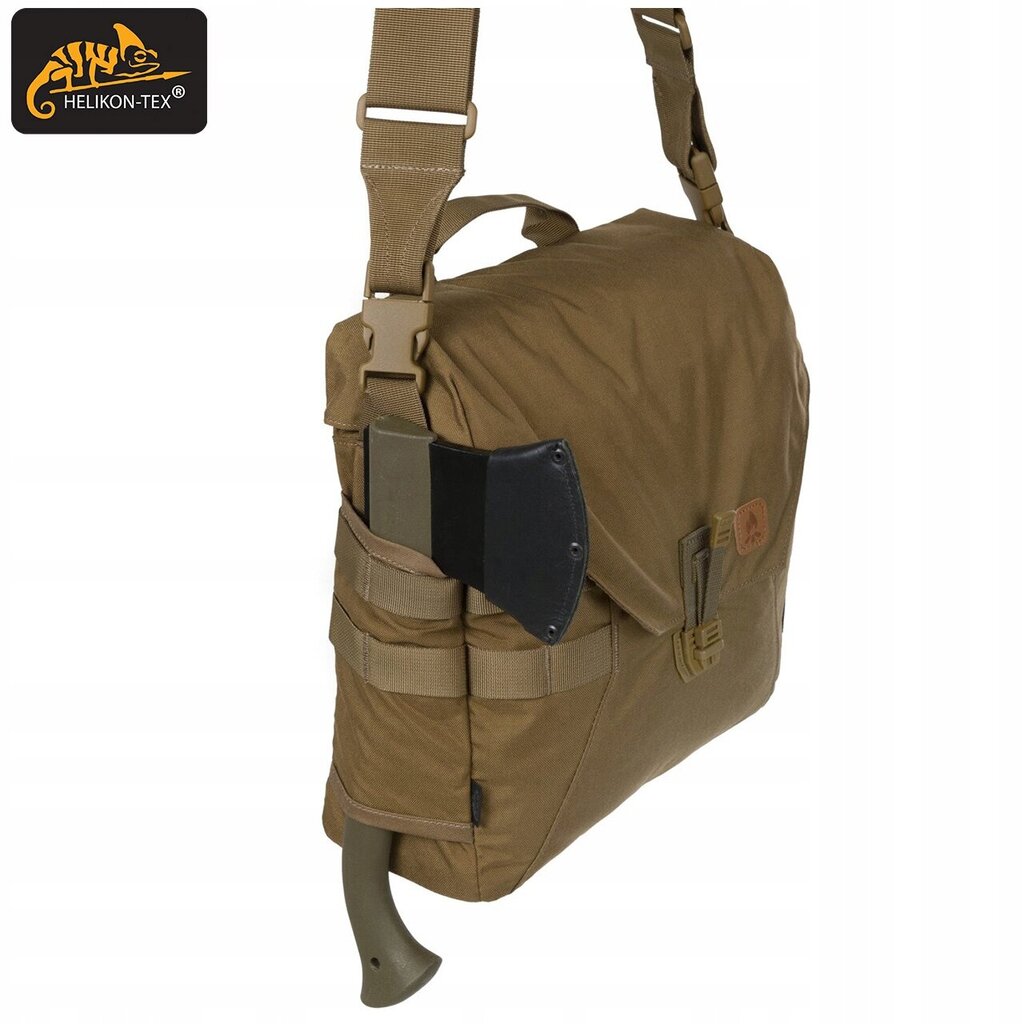 Plecu soma, HELIKON- TEX, BUSHCRAFT HAVERSACK, Coyote, 8 l cena un informācija | Sporta somas un mugursomas | 220.lv