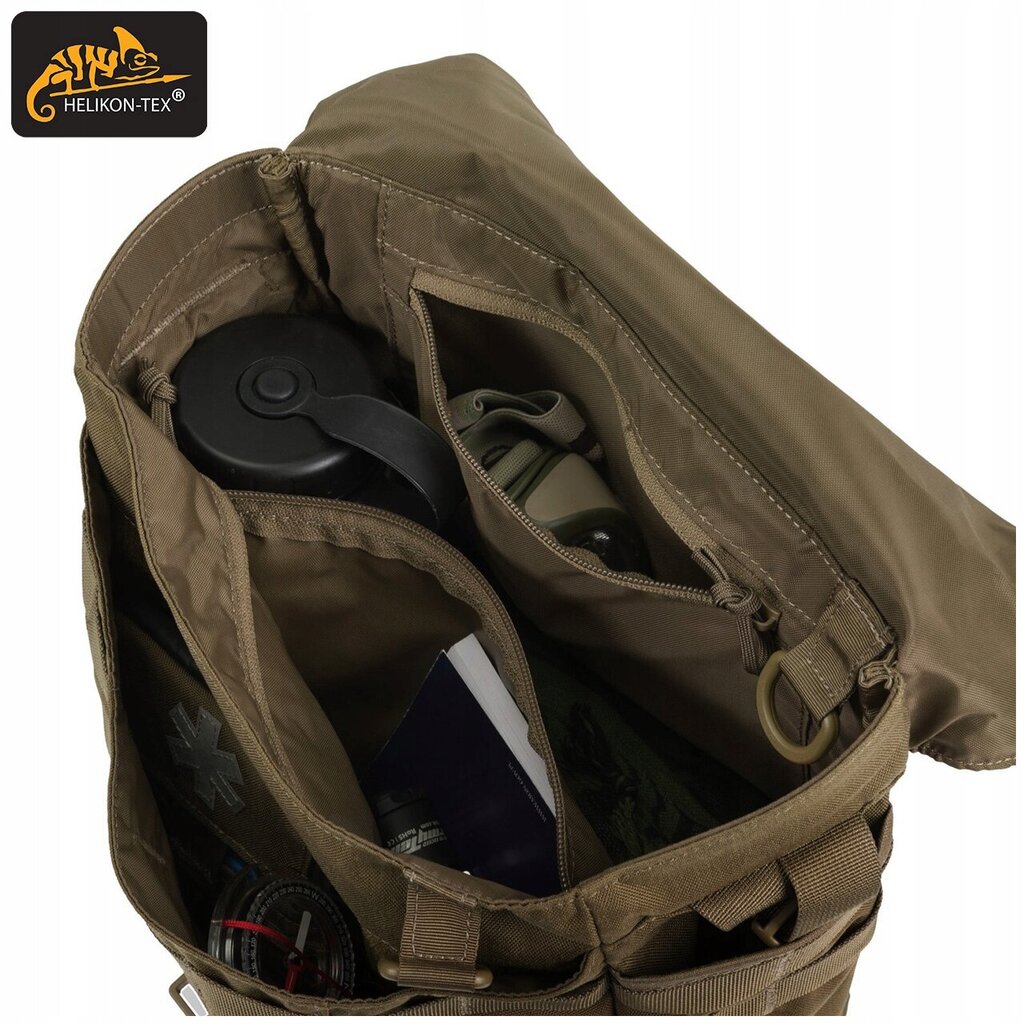 Plecu soma, HELIKON- TEX, BUSHCRAFT HAVERSACK, Adaptive Green, 8 l cena un informācija | Sporta somas un mugursomas | 220.lv