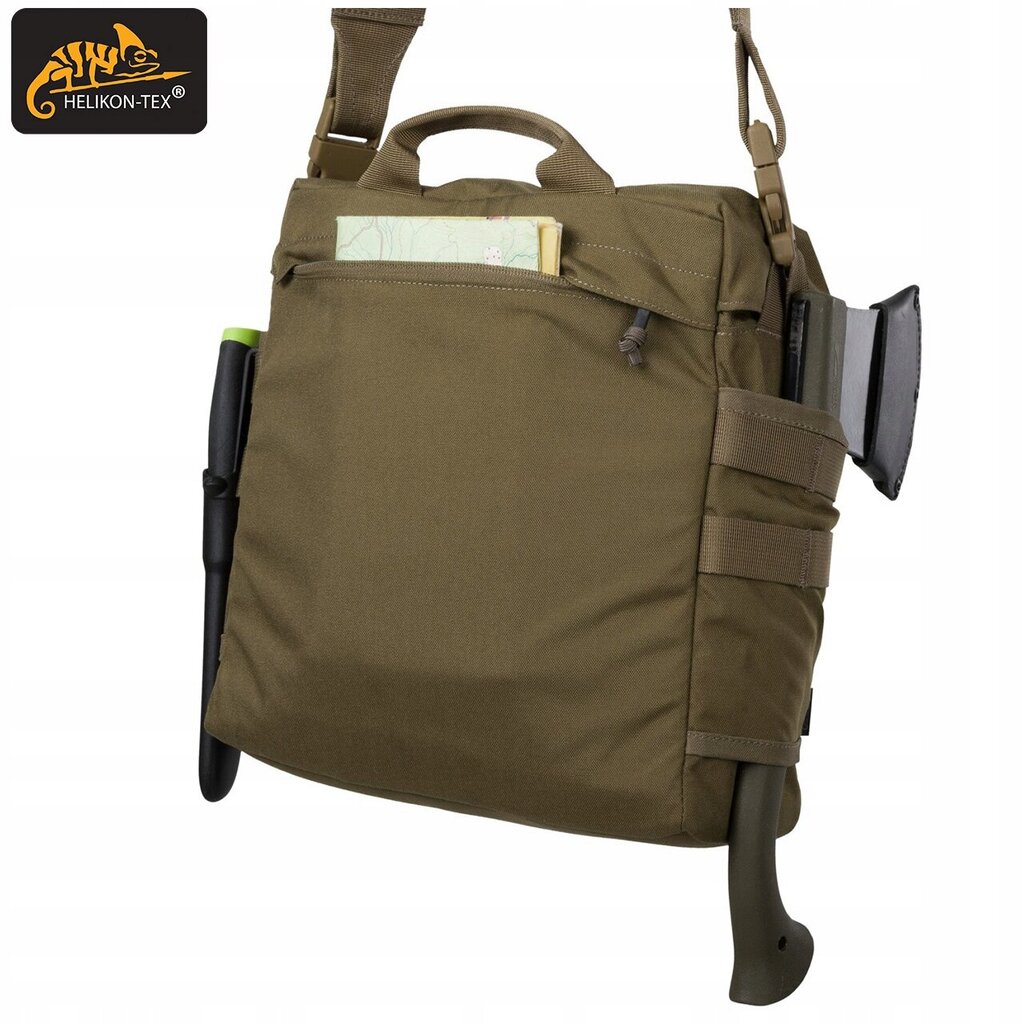 Plecu soma, HELIKON- TEX, BUSHCRAFT HAVERSACK, Adaptive Green, 8 l cena un informācija | Sporta somas un mugursomas | 220.lv