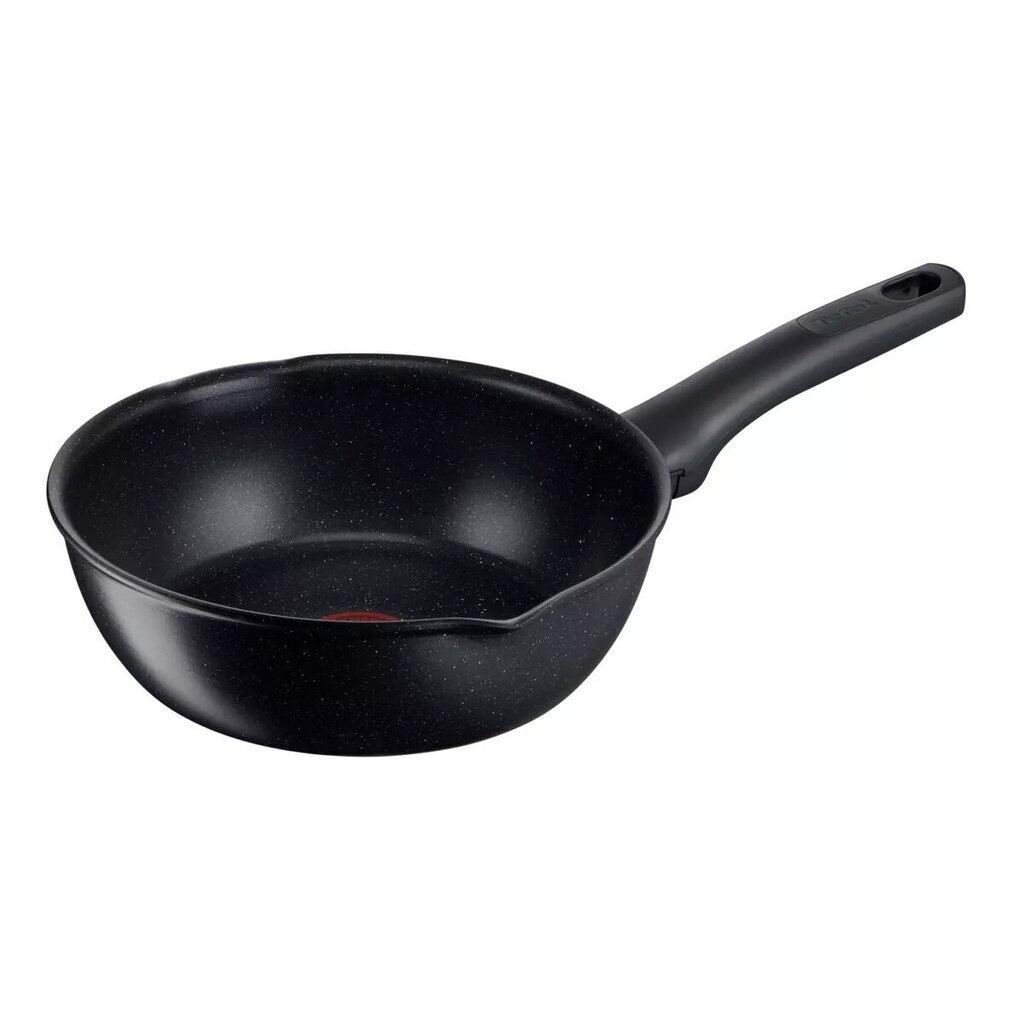 TEFAL 22 cm dziļa panna ar izsmidzinātāju BLACK STONE цена и информация | Pannas | 220.lv