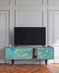 TV skapis T1 Almond Blossom By Van Gogh L 170 cm, pelēks cena un informācija | Kumodes | 220.lv