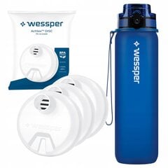 Wessper 0,5 l filtrēšanas pudele bērniem skolā + 3 ūdens filtri цена и информация | Фляги для воды | 220.lv