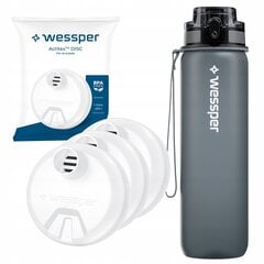 Wessper 0,5 l filtrēšanas pudele bērniem skolā + 3 ūdens filtri цена и информация | Фляги для воды | 220.lv