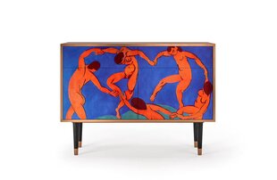 Комод BS4 The Dance By Henri Matisse L 115 cm, орех цена и информация | Комоды | 220.lv