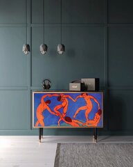 Комод BS4 The Dance By Henri Matisse L 115 cm, орех цена и информация | Комоды | 220.lv