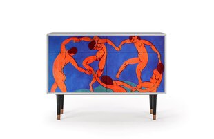 Комод BS4 The Dance By Henri Matisse L 115 cm, серый цена и информация | Комоды | 220.lv