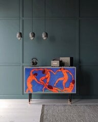 Комод BS4 The Dance By Henri Matisse L 115 cm, серый цена и информация | Комоды | 220.lv