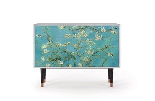 Kumode BS4 Almond Blossom By Van Gogh L 115 cm, pelēks cena un informācija | Kumodes | 220.lv