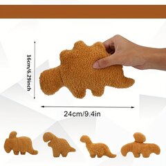 Plīša rotaļlieta Dino Chicken Nugget Plush cena un informācija | Mīkstās (plīša) rotaļlietas | 220.lv