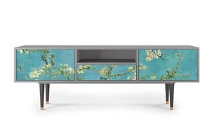 TV skapis T6 Almond Blossom By Van Gogh L 170 cm, pelēks cena un informācija | Kumodes | 220.lv