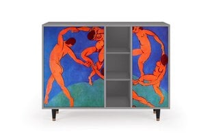 Комод BS2 The Dance By Henri Matisse L 125 cm, серый цена и информация | Комоды | 220.lv